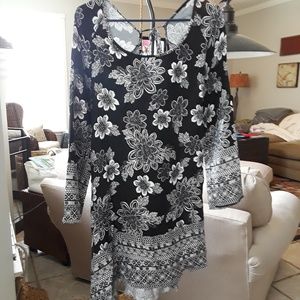 PPLA flowered tunic/dress